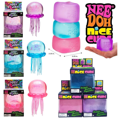 Nee Doh Jellyfish Squeeze Toy